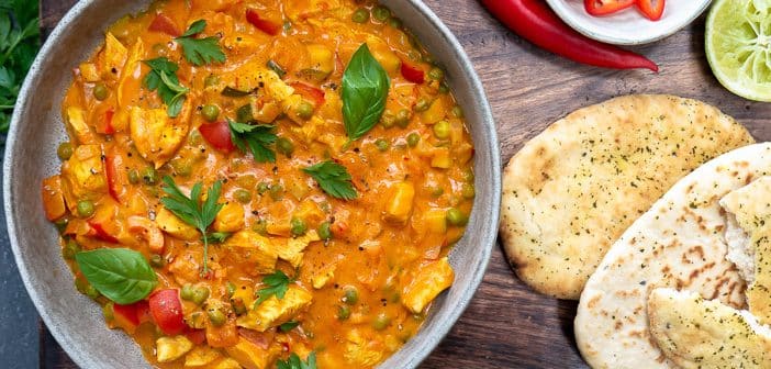Thaise curry met kipfilet en - Mind Your Feed