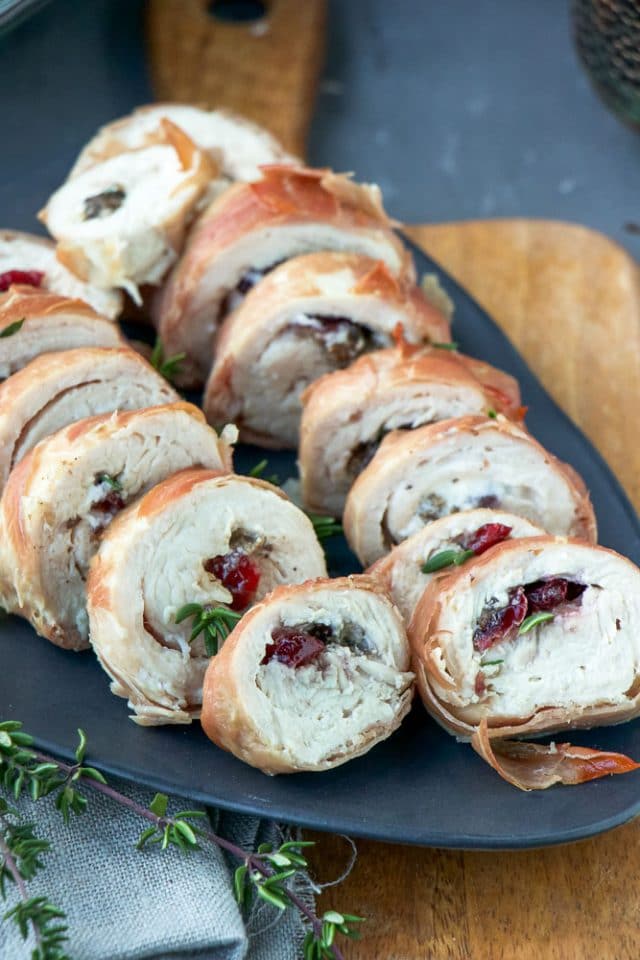 Gevulde Kalkoenfilets Met Truffel En Cranberry Mind Your Feed