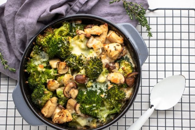 Ovenschotel Met Broccoli, Kip En Champignons - Mind Your Feed